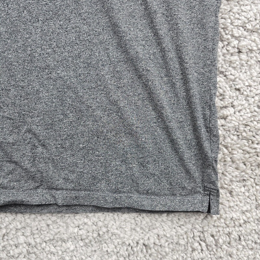 Buttercloth Mens Short Sleeve Cotton T Shirt Gray Size L Casual Active Basic - Picture 2 of 9